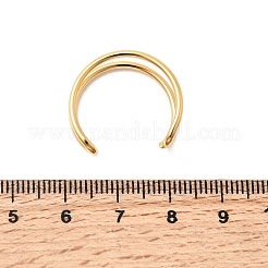 5 шт. открытые манжеты из нержавеющей стали 304 для женщин&nbsp;RJEW-K313-04G