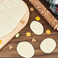 Скалка из бука&nbsp;AJEW-WH0248-963