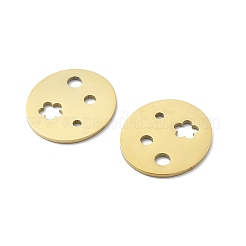 Подвески-коннекторы в виде полых цветов из нержавеющей стали 304 STAS-M111-07G