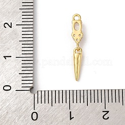 Латунные микро проложить кубического циркония подвески&nbsp;KK-I276-11G-01