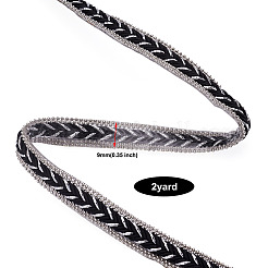 Исправление со стразами в два ряда&nbsp;DIY-BT0001-27