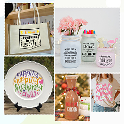 12 шт. 12 цвета ПВХ термотрансферный винил&nbsp;DIY-SP0004-13