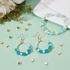 50 шт. Латунные бусины KK-BBC0016-46