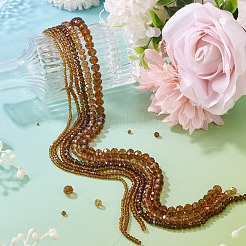 6 нити 6 стилей стеклянных бусин нити&nbsp;EGLA-TA0013-21D