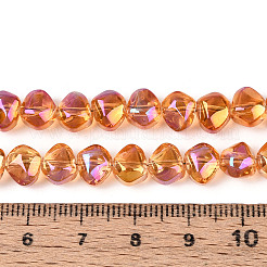 Гальванизируйте прозрачное стекло бисер нитей EGLA-N017-05A-A04