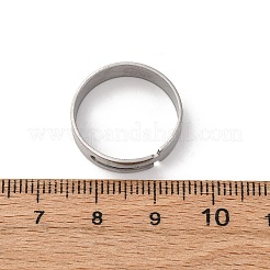 Ringfassungen aus chirurgischem Edelstahl 316l&nbsp;LS-STAS-C125-04P