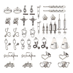 Тибетский стиль сплава цинка подвески&nbsp;TIBEP-TA0002-36AS-RS