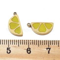 Подвески из нержавеющей стали 304 с эмалью&nbsp;LS-STAS-D302-05G