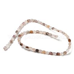 Натуральные фиолетовые клубничные кварцевые бусины G-M420-H05-03