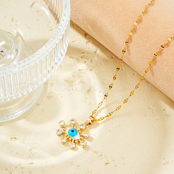 Ожерелья в стиле бохо с подвеской в виде снежинки в виде глаза BS2376