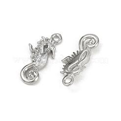 Латунные микро проложить кубического циркония подвески&nbsp;KK-C093-10P