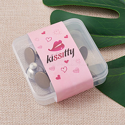 16 комплект из 4-х видов железных булавок для джинсов PALLOY-KS0001-07