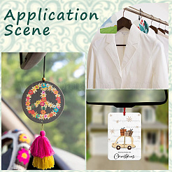 1 набор фетровых термопечатных ароматизированных деталей&nbsp;DIY-SP0002-30