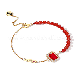 4 шт. 2-х цветные латунные подвески-соединители из кубического циркония&nbsp;FIND-LP0007-95