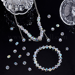 2 нить гальваника стеклянные бусины нити GLAA-PH0004-24