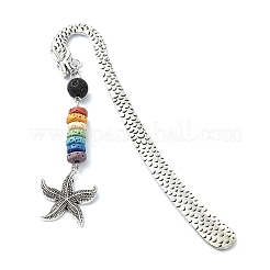 Чакра необработанный натуральный окрашенный лавовый камень AJEW-JK00291