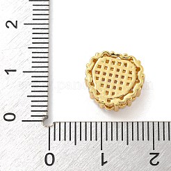 Perline zirconi micro pave  in ottone&nbsp;KK-Z072-14G-02