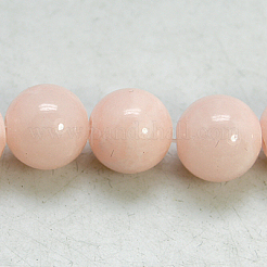 Chapelets de perles en jade jaune naturel&nbsp;X-JBR8mm-1