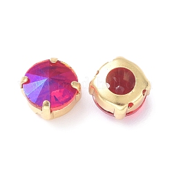 Эффект лунного света плоский круглый шить на стразах&nbsp;RGLA-G018-01A-03