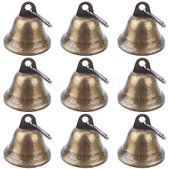 20шт. железный колокольчик подвеска украшение&nbsp;AJEW-SC0031-30