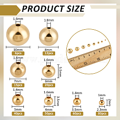 8 стиль латунные разделительные бусины KK-BC0014-99G