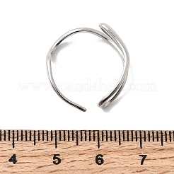 Кольца-манжеты из нержавеющей стали 304 для женщин&nbsp;RJEW-K313-13P