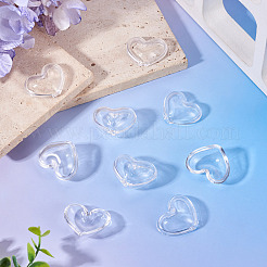 12 Stück transparente Acrylperlen&nbsp;TACR-TA0001-77C