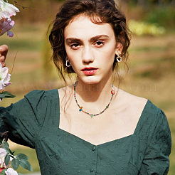 2 нити натуральных индийских агатовых бусин нити G-OC0005-65