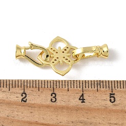 Проложить латунный прозрачный кубический цирконий над застежками&nbsp;KK-M320-03G