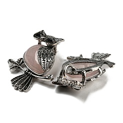 Природного розового кварца подвески G-H308-01AS-02