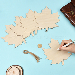 Тема дня благодарения незаконченные деревянные подвесные украшения&nbsp;HJEW-WH20003-47C