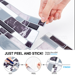 PVC selbstklebendes Zeichenkristallmusterpapier&nbsp;DIY-WH0223-44
