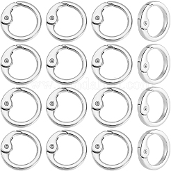 18 шт. Кольца пружинные затворные из сплава&nbsp;FIND-SC0016-59P