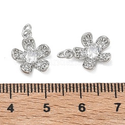 Shegrace Messing-Anhänger mit klarem Zirkonia&nbsp;XGRQ3K872-542P
