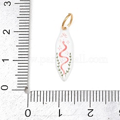 Подвески из нержавеющей стали 304 с эмалью&nbsp;STAS-C169-01A