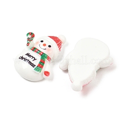 Кабошоны из непрозрачной рождественской смолы CRES-Z015-01E