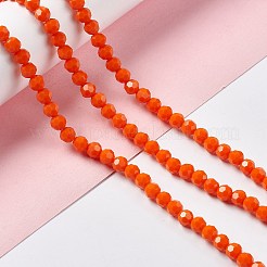 Chapelets de perles en verre à facettes&nbsp;EGLA-J042-35B-06