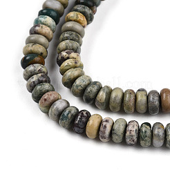 Натуральные бусины из аква терра яшмы G-T140-83