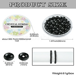 Растягивающиеся браслеты из бисера с драгоценными камнями своими руками G-CJ0001-03