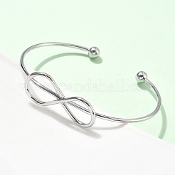 Браслеты-манжеты из нержавеющей стали 304&nbsp;BJEW-L682-032P