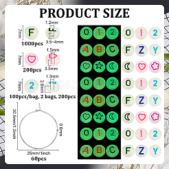 Плоские круглые подвески для бокалов вина своими руками&nbsp;DIY-PH0033-50