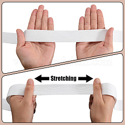 5 ярд плоской полиэстеровой противоскользящей эластичной ленты&nbsp;OCOR-GF0004-18C-02
