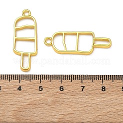 Pendentifs de lunette ouverte en alliage&nbsp;PALLOY-F321-02G