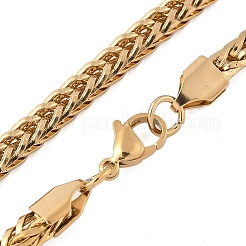 Ионное покрытие (ip) 304 нержавеющая сталь змея цепи ожерелья NJEW-Q337-03B-G-1