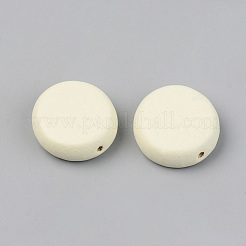 Расписные бусы из натурального дерева WOOD-T021-42A