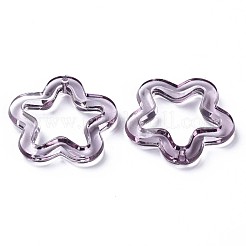 Прозрачные акриловые бусины MACR-S373-24-B02