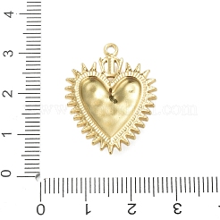 Pendentifs en acier inoxydable 304 émaillés&nbsp;STAS-K303-04G-06