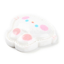 Кабошоны из непрозрачной смолы на тему животных&nbsp;LS-RESI-E046-01A