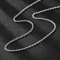 Ожерелья из нержавеющей стали 304 NJEW-E026-09P