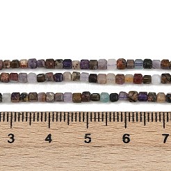 Фиолетовые фиолетовые бусины G-RM2025-D51-2x2mm